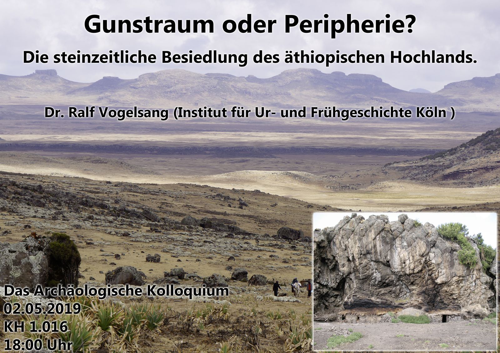 Zum Artikel "Das Archäologische Kolloquium am 02.05.2019"