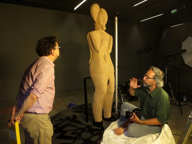 Beitragsbild für Herstellungsspuren auf den Statuenfragmenten vom Glauberg
