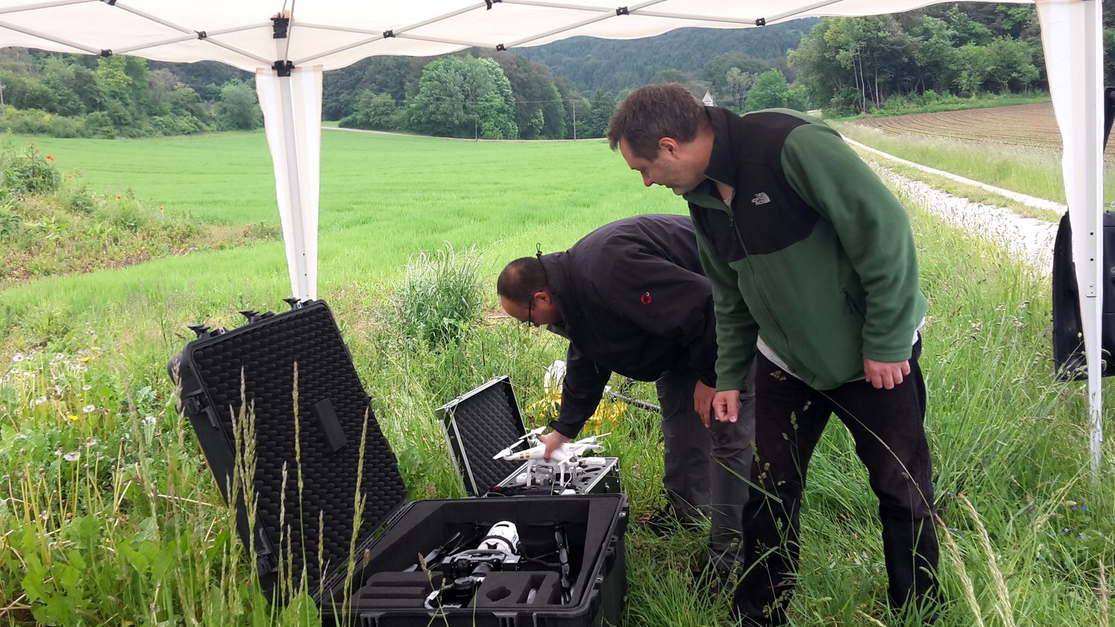 Zum Artikel "Gemeinsamer Workshop zur Erstellung digitaler Geländemodelle mittels UAV"