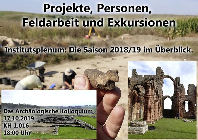 Das Archäologische Kolloquium am 17.10.2019