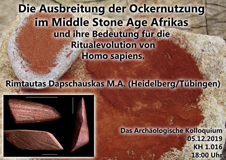 Das Archäologische Kolloquium am 5.12.2019