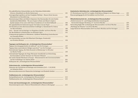 Imagebroschüre "Vom Untergrund ins Internet" - Inhaltsverzeichnis 3