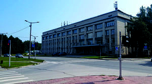 Das Institute of Archaeology and Ethnography of the Siberian Branch of the Russian Academy of Sciences am Prospekt Akademikain Akademgorodok Novosibirsk, RUS.