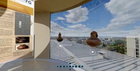 Zum Artikel "Neues in der Virtuellen Sammlung: Eröffnung der Eingangshalle und der Rooftop-Lounge!"