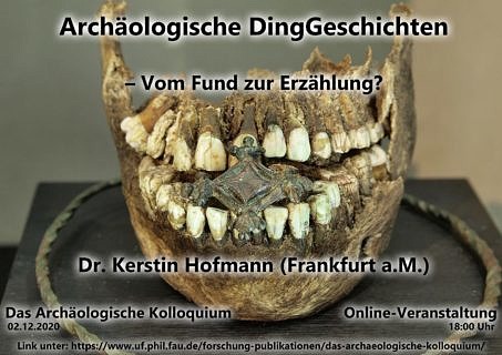 Zum Artikel "Das Archäologische Kolloquium am 3.12.2020"