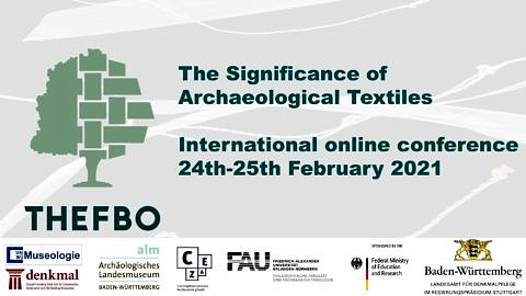 Zum Artikel "Pressemeldung: internationale Online-Tagung: „The significance of archaeological textiles“ sehr erfolgreich!"