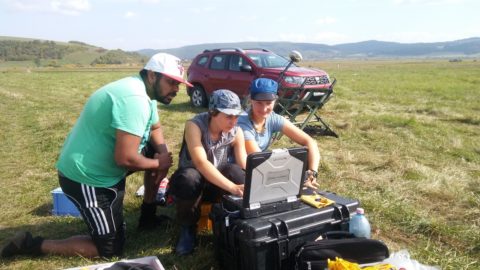 Auswerten der Daten - R. Yoganantham, A, Dittes und K. Roderus erledigen das schon im Feld.