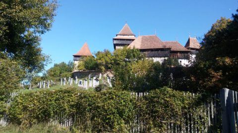 Die Kirchenburg von Viscri/Deutsch Weißkirch.