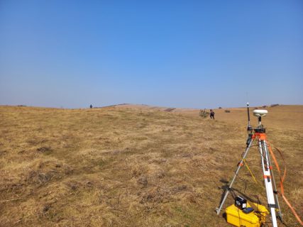 Târgu Neamţ „Islaz“: Nicht nur die Steigung, auch ein stürmischer Wind verleidet einem hier die Arbeit.