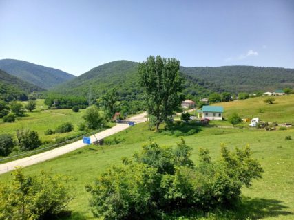 Etwas unterhalb von Dmanisi liegt der Fundplatz Saparlo.