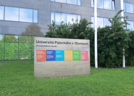 Zu Besuch in der Univerzita Palackého v Olomouci in der Tschechischen Republik.