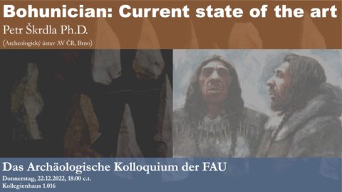 Zum Artikel "Das Archäologische Kolloquium am 22.12.2022 – Das Bohunician – der Stand der Forschung"