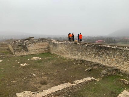 Nach über 1500 Jahren noch eindrucksvoll: die Mauern von (L)ibida