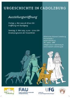 Zum Artikel "Eröffnung des neu gestalteten Ausstellungsraums zur Urgeschichte im Historischen Museum Cadolzburg"