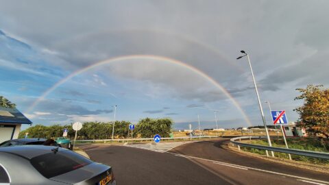 Zwei Tage Anreise: Aus dem deutschen Regen in den sonnigen Osten.