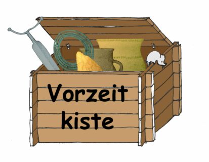 Das ursprüngliche Vorzeitkisten-Logo