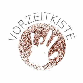 Die zweite Variante des Vorzeitkisten-Logos