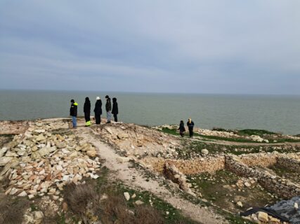Exkursion ans Schwarze Meer: Besichtigung der Ausgrabungen in Argamum - 2018/2019 von der UFG-FAU prospektiert.