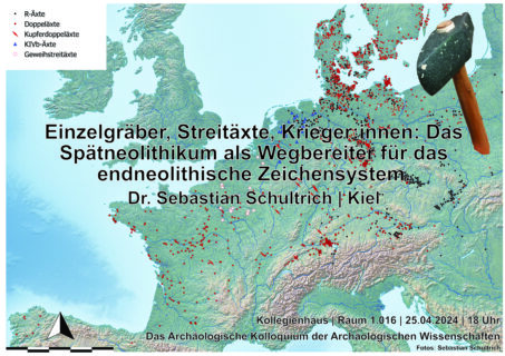 Zum Artikel "Das Archäologische Kolloquium am 25.04.2024 – Einzelgräber, Streitäxte, Krieger:innen"