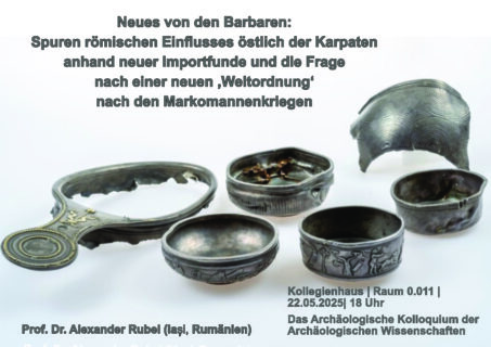 Zum Artikel "Das Archäologische Kolloquium: Spuren römischen Einflusses anhand neuer Importfunde östlich der Karpaten"