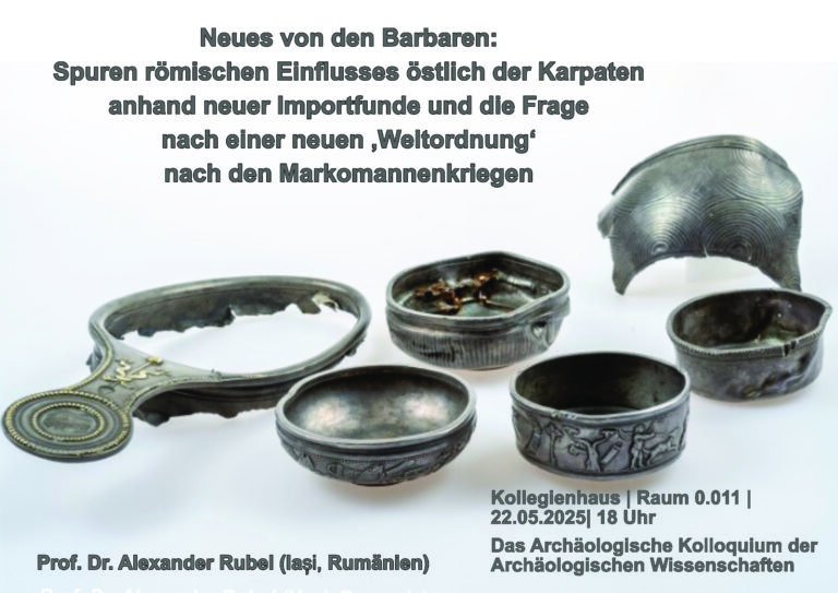 Das Archäologische Kolloquium: Spuren römischen Einflusses anhand neuer Importfunde östlich der Karpaten