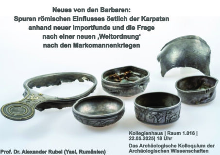 Zum Artikel "Das Archäologische Kolloquium: Spuren römischen Einflusses anhand neuer Importfunde östlich der Karpaten"