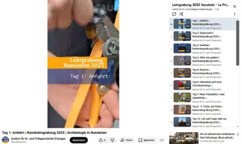 Zum Artikel "Der Sommer kehrt zurück – Die Rumäniengrabung als YouTube-Playlist!"