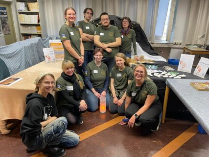 Teile des Teams für die diesjährige Lange Nacht (Foto: R. Yoganantham).
